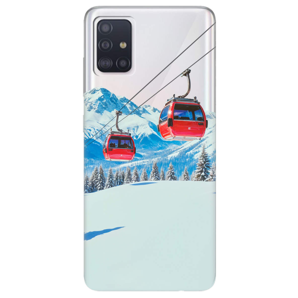 Чехол для Samsung Galaxy A51 Над схилами - фото 1 Чехол для Samsung Galaxy A51 Над схилами - фото 1 - Чехлы для телефонов