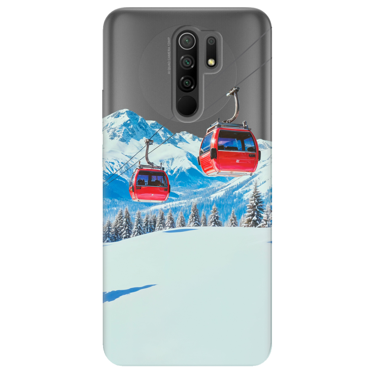 Чохол для Xiaomi Redmi 9 Над схилами - фото 1 - Чохли для телефонів