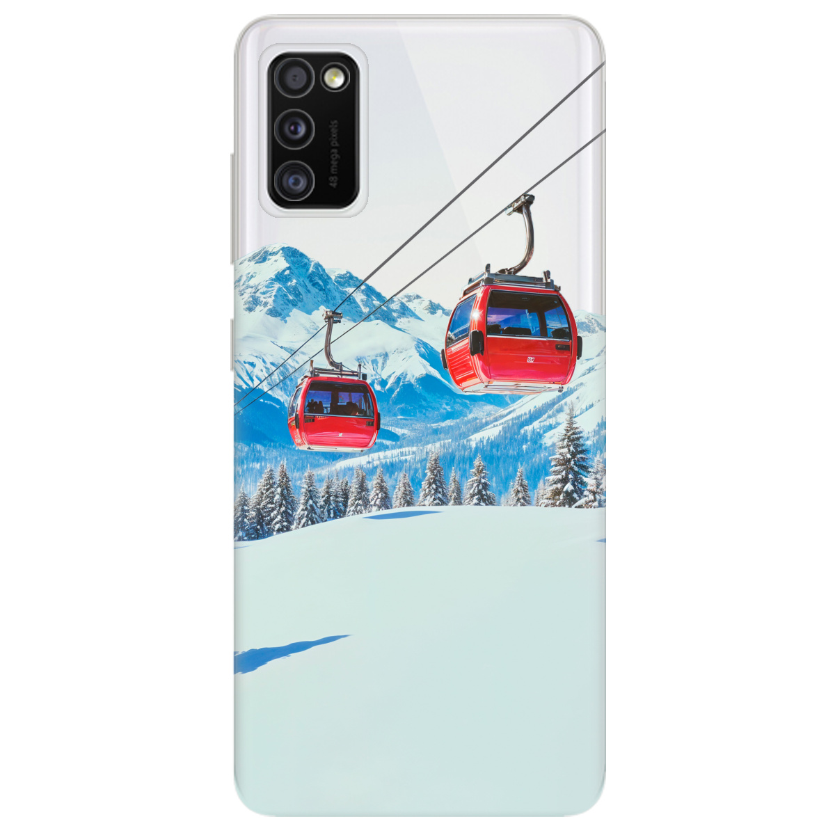 Чехол для Samsung Galaxy A41 Над схилами - фото 1 - Чехлы для телефонов