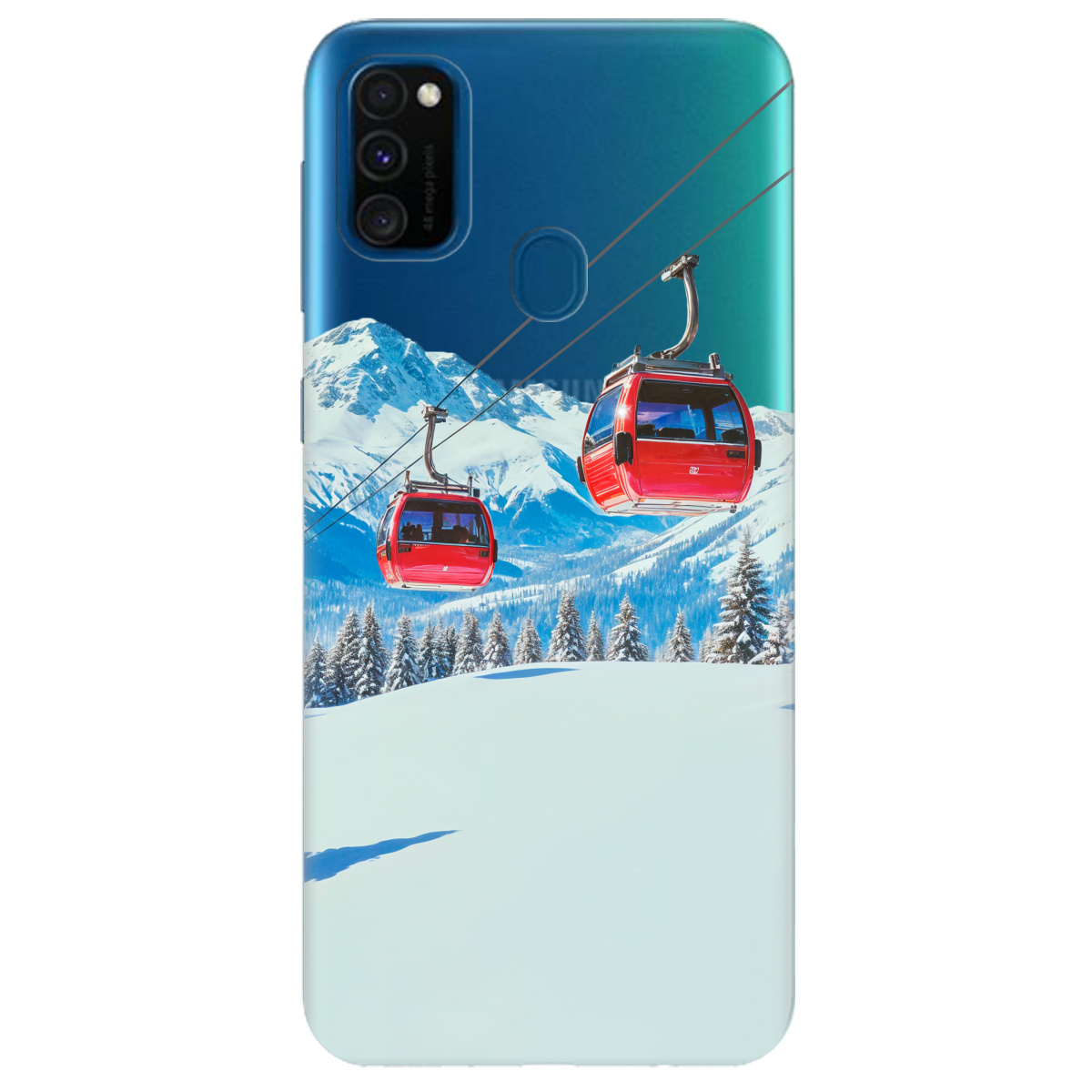 Чохол для Samsung Galaxy M21 Над схилами - фото 1 - Чохли для телефонів