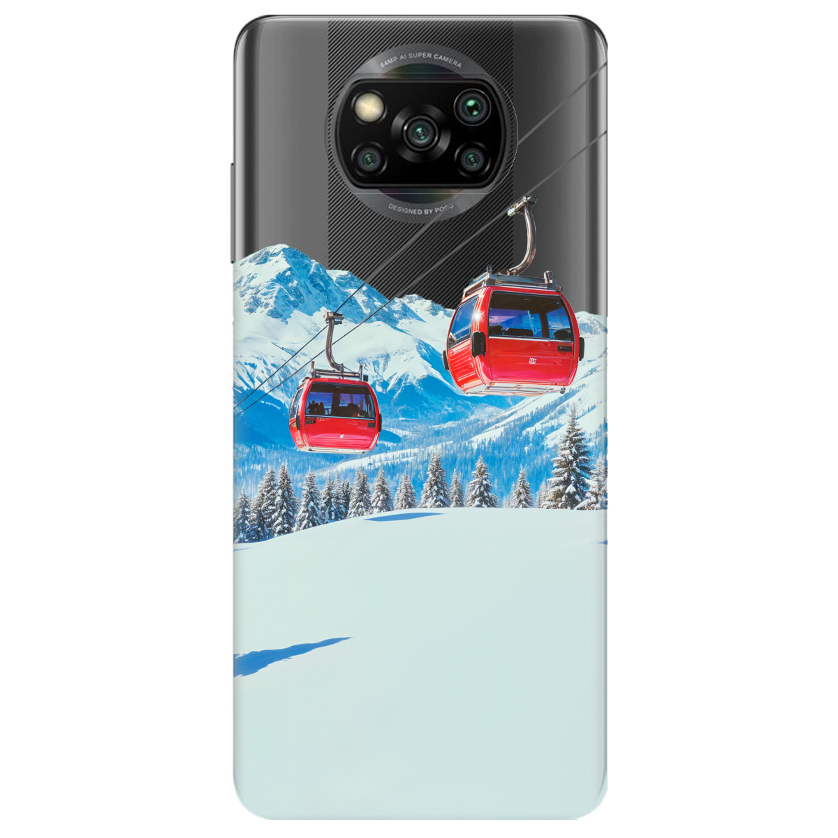 Чохол для Xiaomi Poco X3 Над схилами - фото 1 - Чохли для телефонів