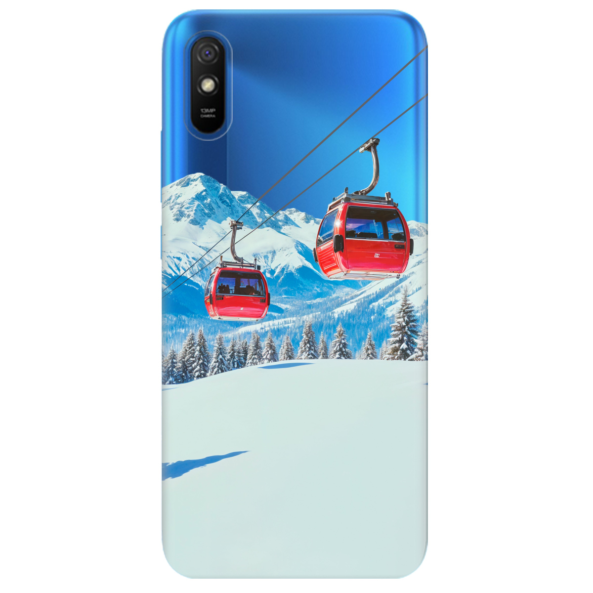 Чехол для Xiaomi Redmi 9A Над схилами - фото 1 - Чехлы для телефонов