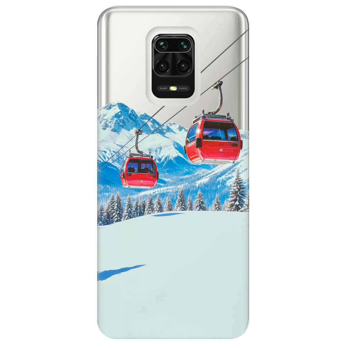 Чохол для Xiaomi Redmi Note 9 Pro Над схилами - фото 1 Чохол для Xiaomi Redmi Note 9 Pro Над схилами - фото 1 - Чохли для телефонів