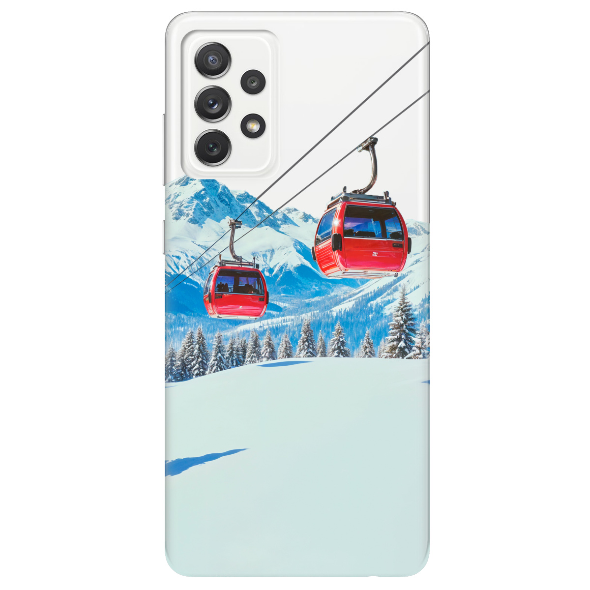 Чехол для Samsung Galaxy A72 Над схилами - фото 1 - Чехлы для телефонов