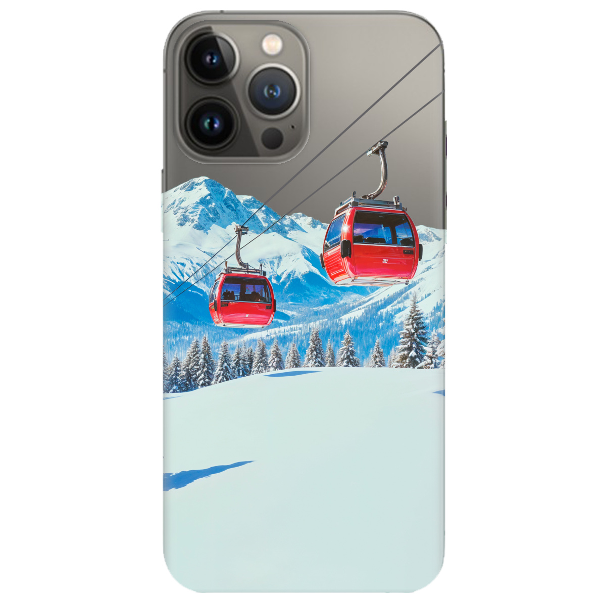 Чохол для Apple iPhone 13 Pro Над схилами - фото 1 Чохол для Apple iPhone 13 Pro Над схилами - фото 1 - Чохли для телефонів
