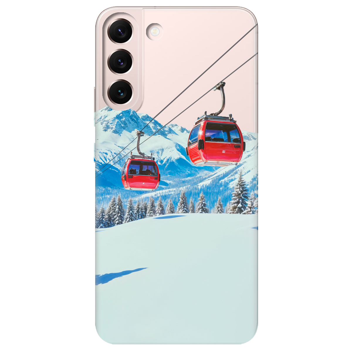 Чехол для Samsung Galaxy S22 Над схилами - фото 1 - Чехлы для телефонов