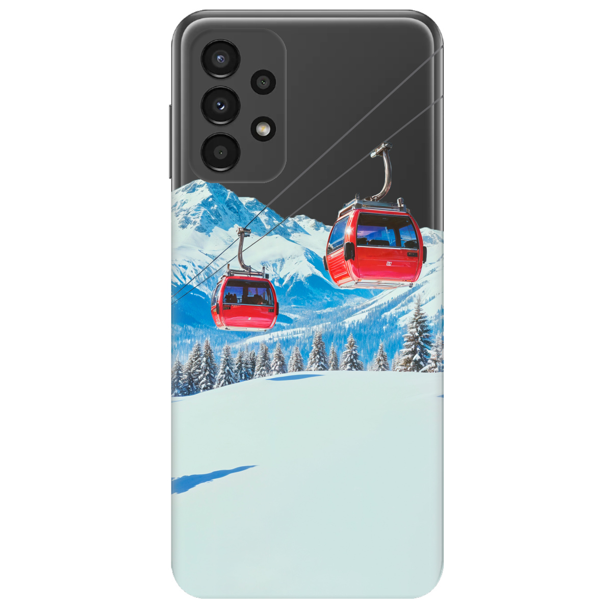 Чехол для Samsung Galaxy A13 4G Над схилами - фото 1 Чехол для Samsung Galaxy A13 4G Над схилами - фото 1 - Чехлы для телефонов
