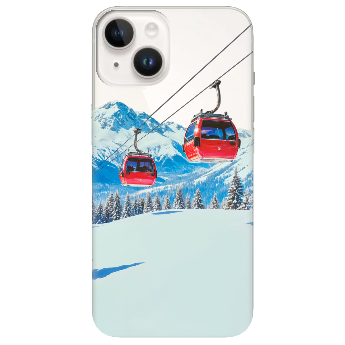 Чехол для Apple iPhone 14 Plus Над схилами - фото 1 Чехол для Apple iPhone 14 Plus Над схилами - фото 1 - Чехлы для телефонов