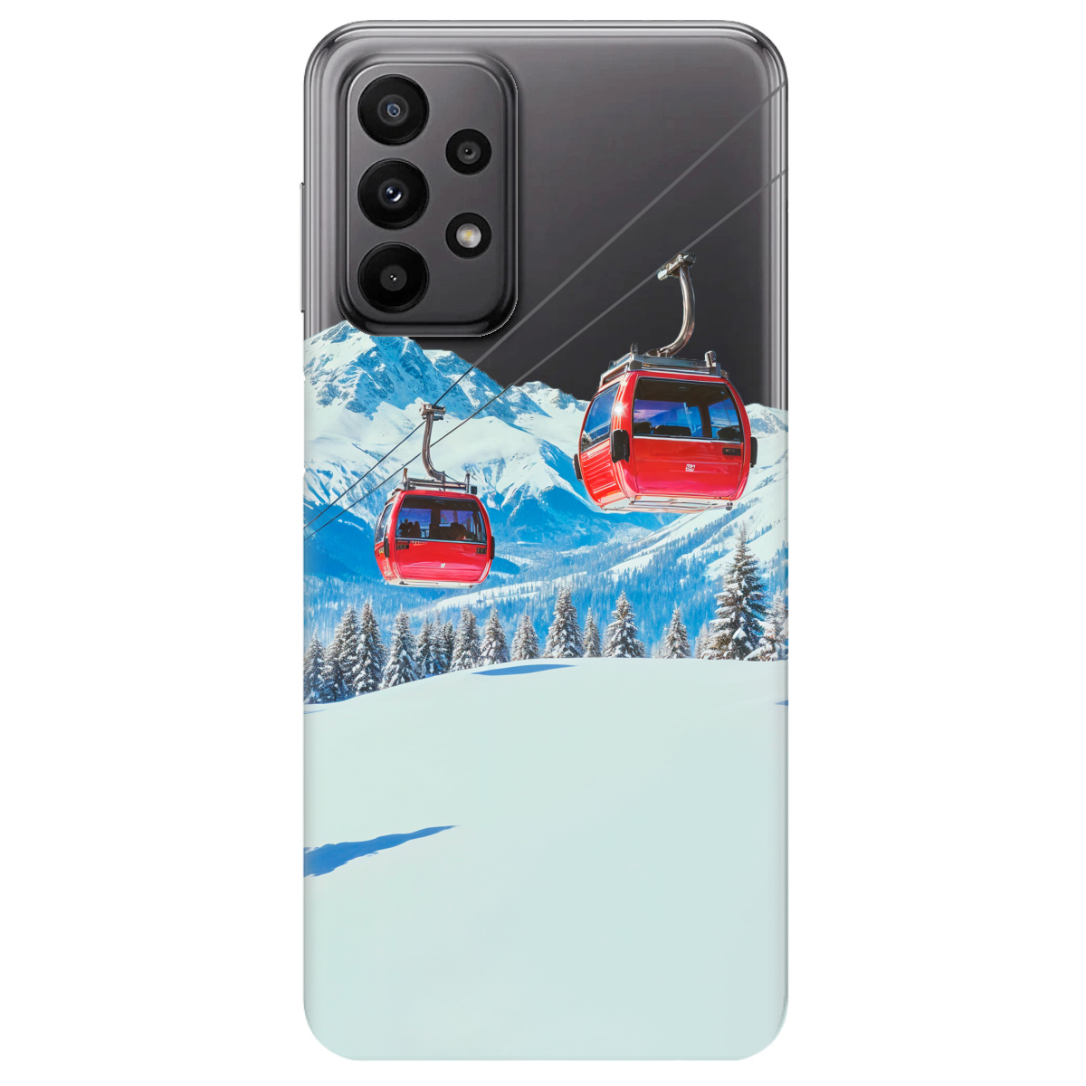 Чехол для Samsung Galaxy A23 4G Над схилами - фото 1 - Чехлы для телефонов