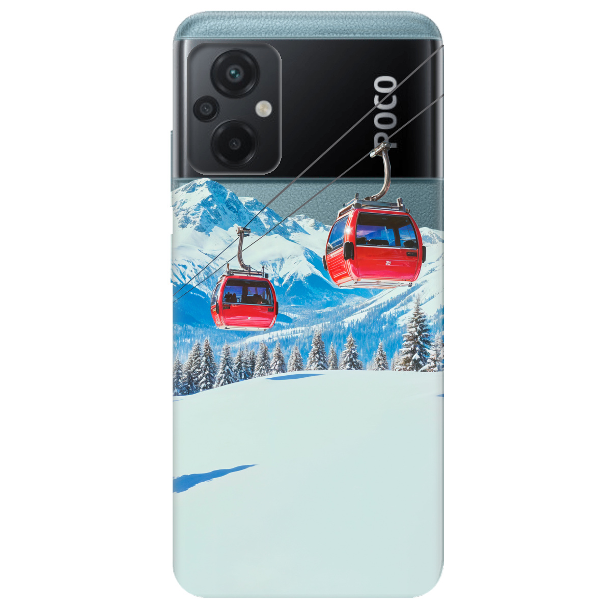 Чехол для Xiaomi Poco M5 Над схилами - фото 1 - Чехлы для телефонов