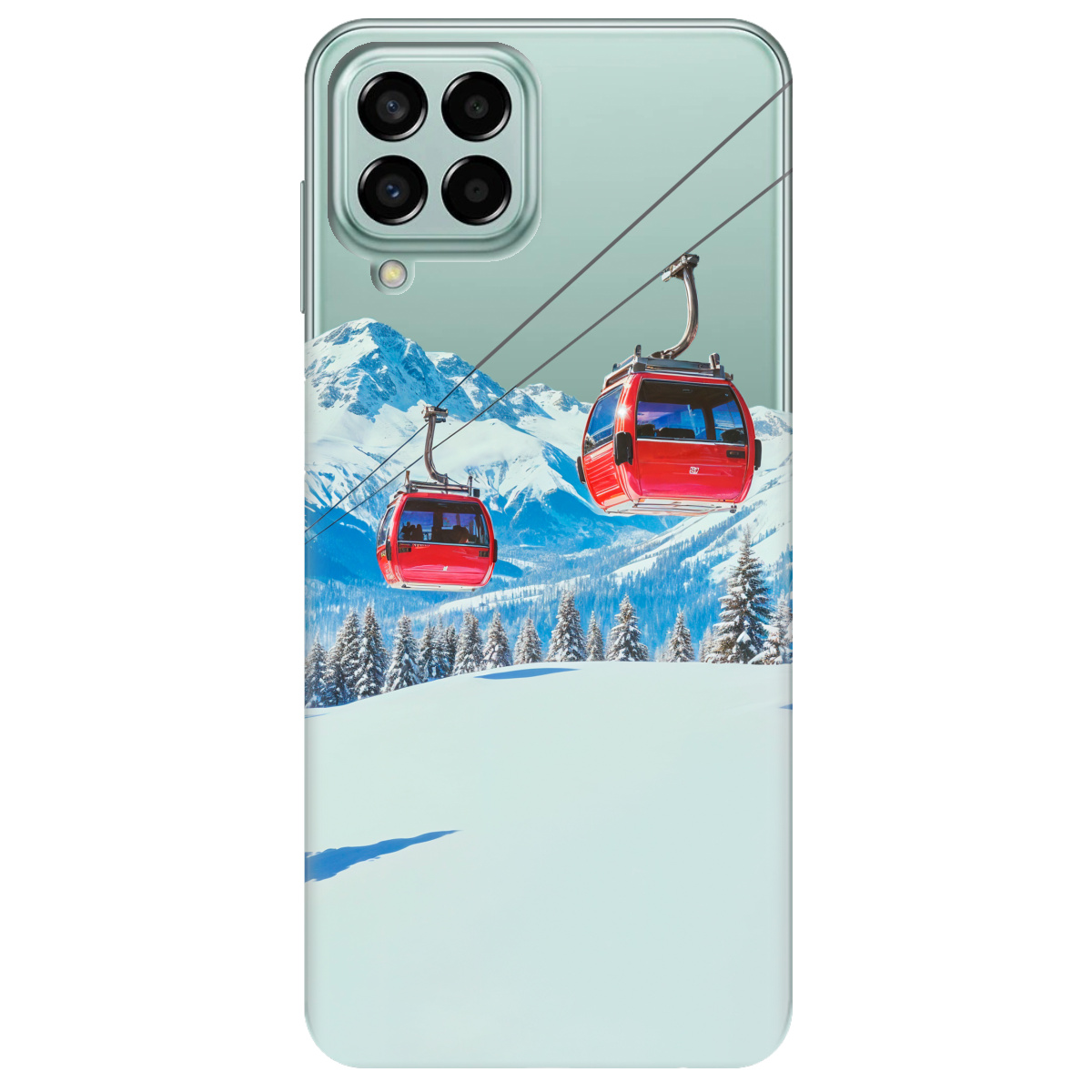 Чехол для Samsung Galaxy M33 5G Над схилами - фото 1 - Чехлы для телефонов