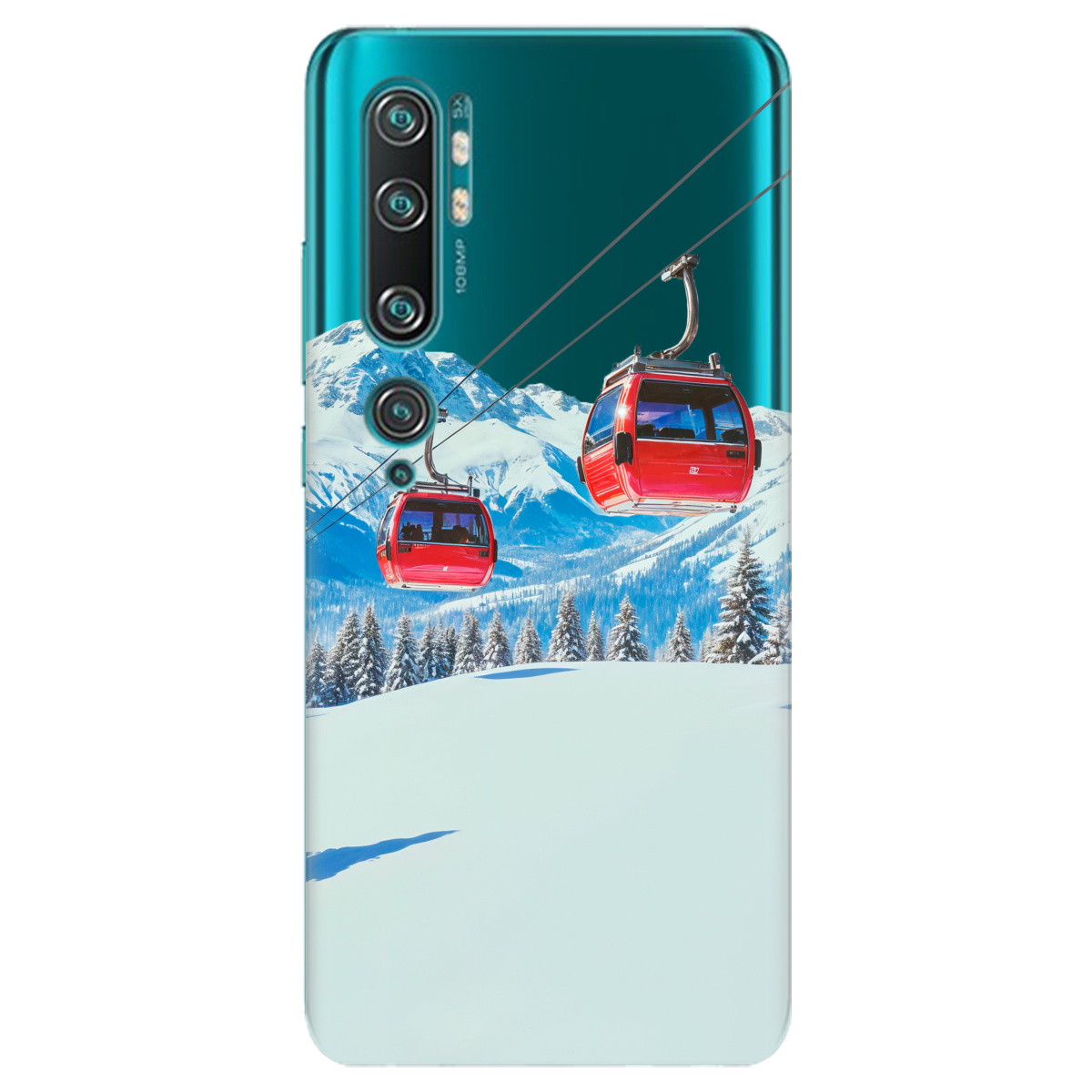 Чохол для Xiaomi Mi Note 10 Pro Над схилами - фото 1 Чохол для Xiaomi Mi Note 10 Pro Над схилами - фото 1 - Чохли для телефонів