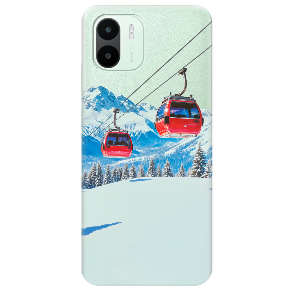 Чохол для Xiaomi Redmi A2 Над схилами - фото 1 Чохол для Xiaomi Redmi A2 Над схилами - фото 1 - Чохли для телефонів