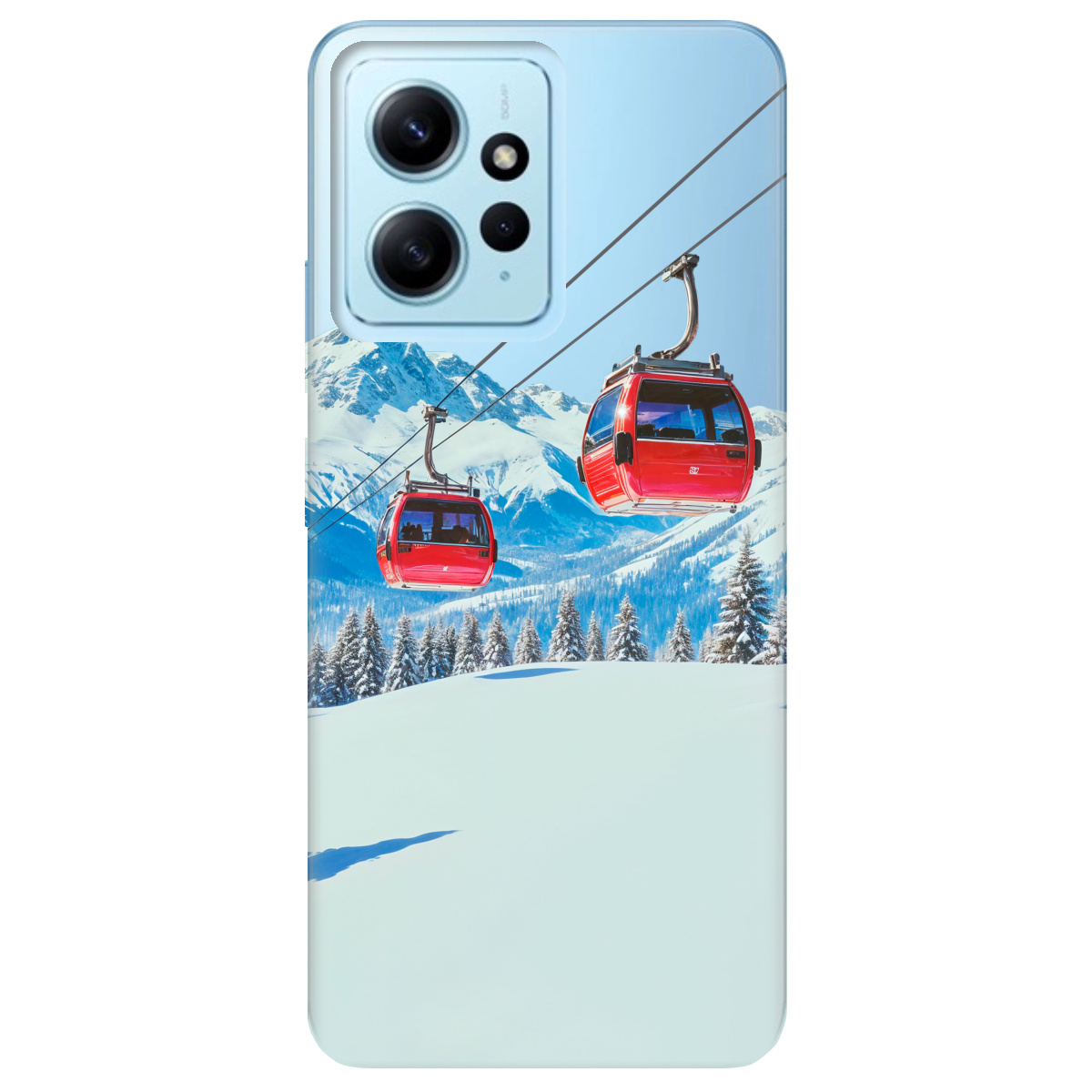 Чохол для Xiaomi Redmi Note 12 4G Над схилами - фото 1 - Чохли для телефонів