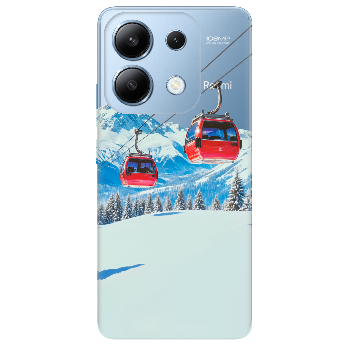 Чохол для Xiaomi Redmi Note 13 4G Над схилами - фото 1 - Чохли для телефонів