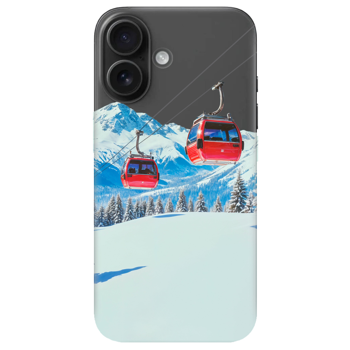 Чехол для Apple iPhone 16 Plus Над схилами - фото 1 - Чехлы для телефонов