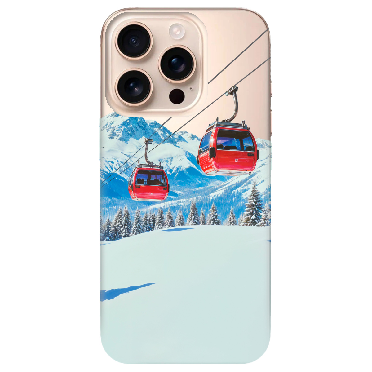 Чехол для Apple iPhone 16 Pro Над схилами - фото 1 Чехол для Apple iPhone 16 Pro Над схилами - фото 1 - Чехлы для телефонов