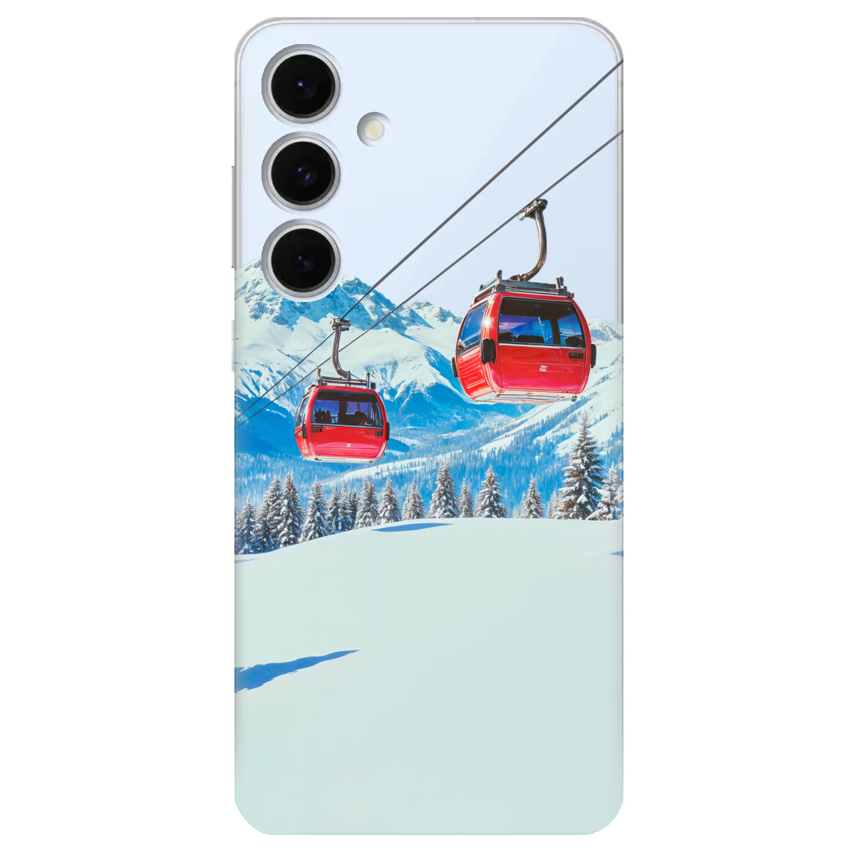 Чехол для Samsung Galaxy S24 FE Над схилами - фото 1 - Чехлы для телефонов