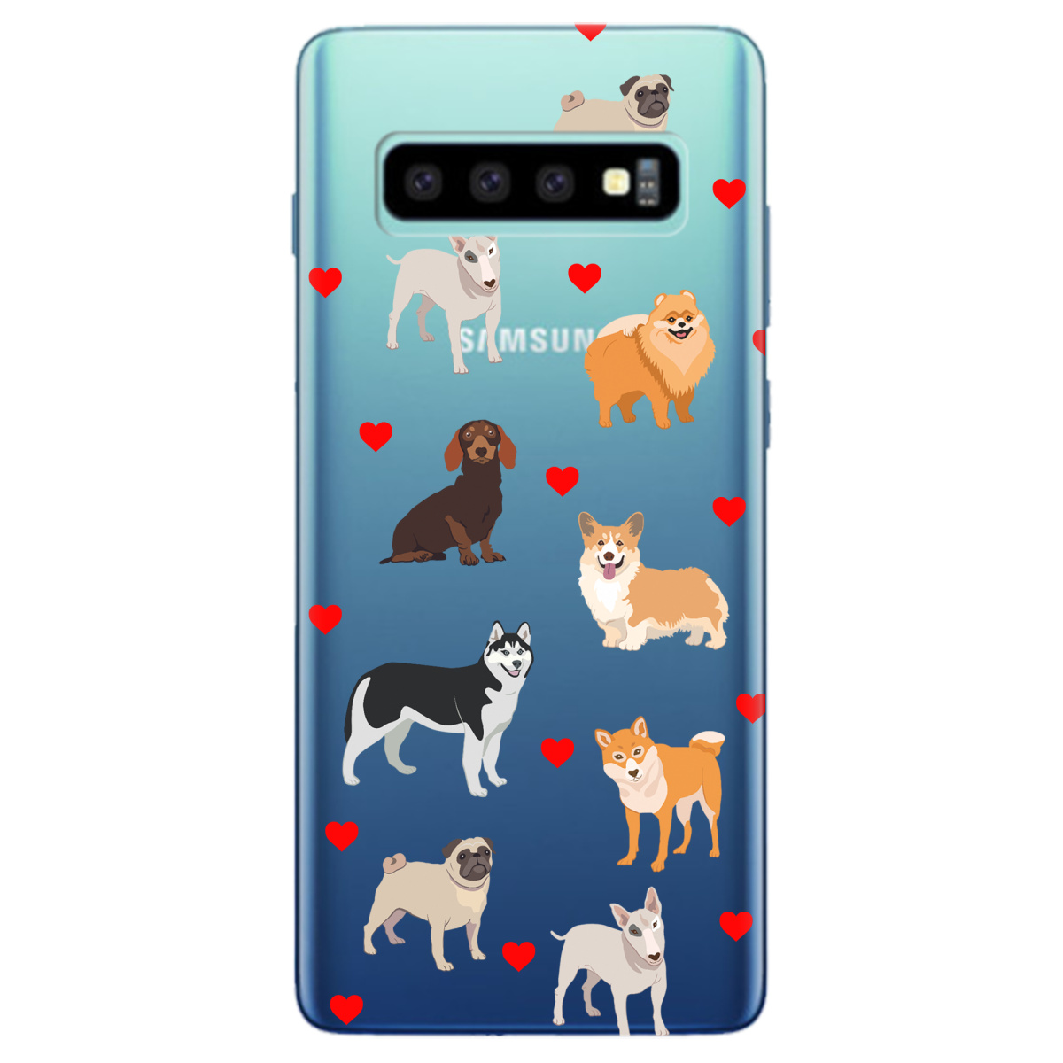 Чехол для Samsung Galaxy S10 Plus Любов у кожному гав - фото 1 - Чехлы для телефонов