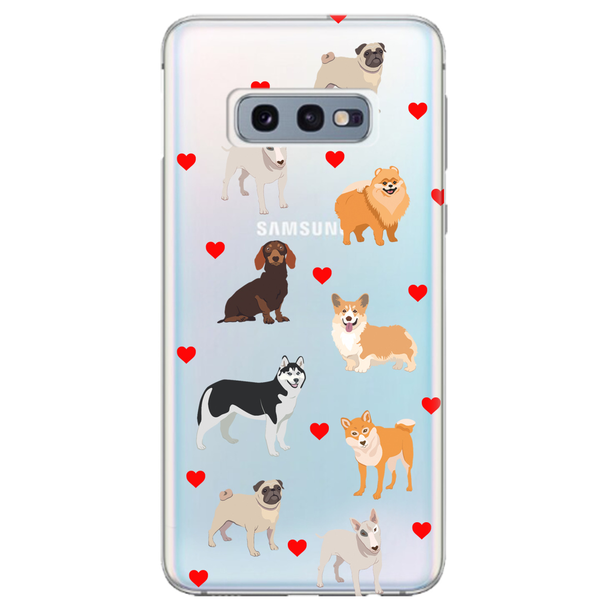 Чохол для Samsung Galaxy S10e Любов у кожному гав - фото 1 - Чохли для телефонів