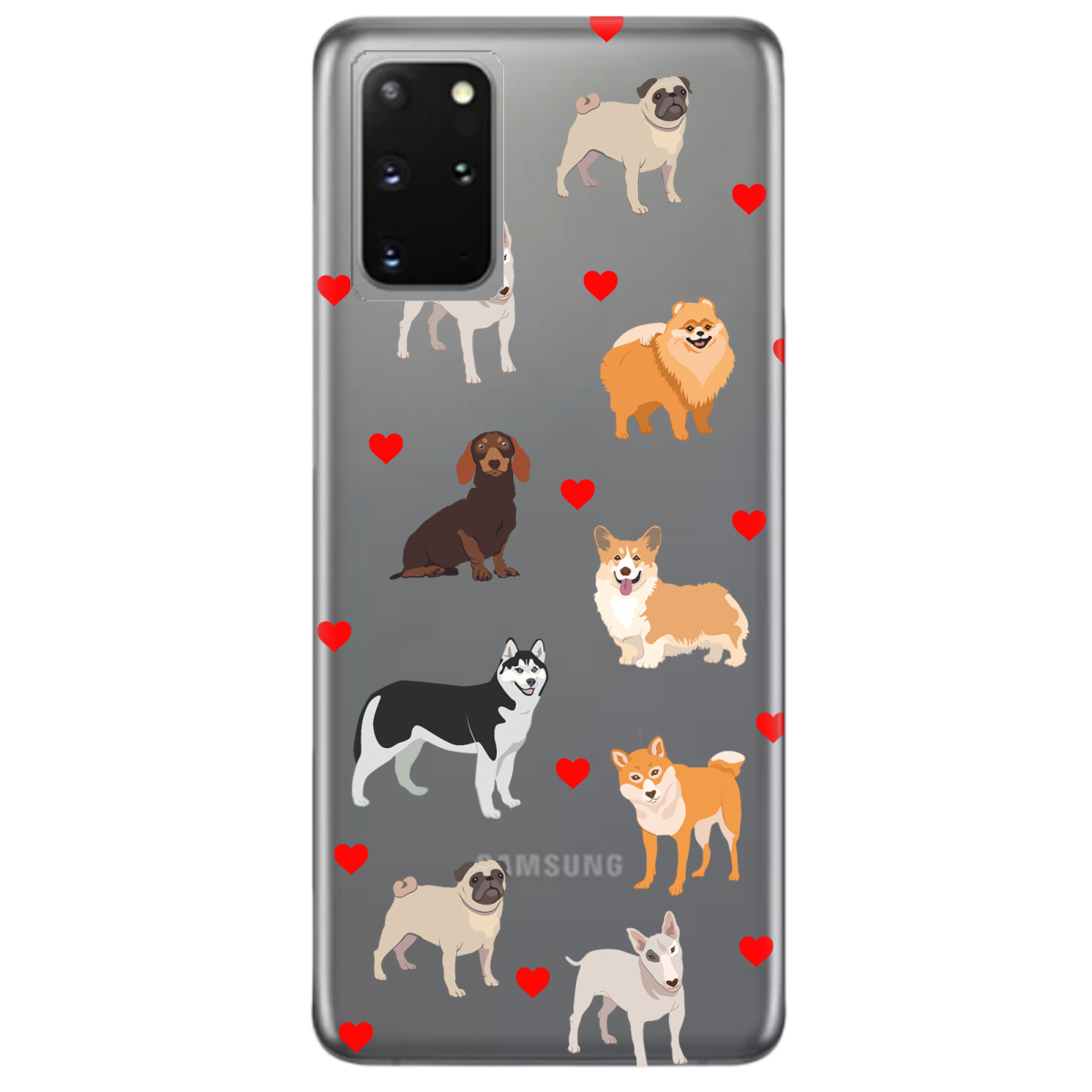 Чохол для Samsung Galaxy S20 Plus Любов у кожному гав - фото 1 - Чохли для телефонів