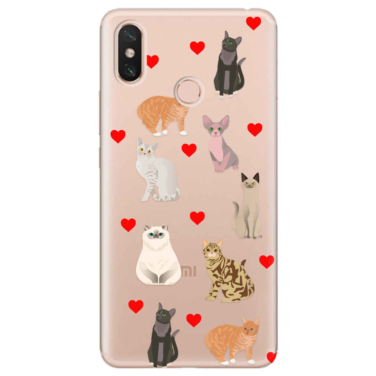 Чехол для Xiaomi Mi Max 3 Любов у кожному мяу - фото 1 - Чехлы для телефонов
