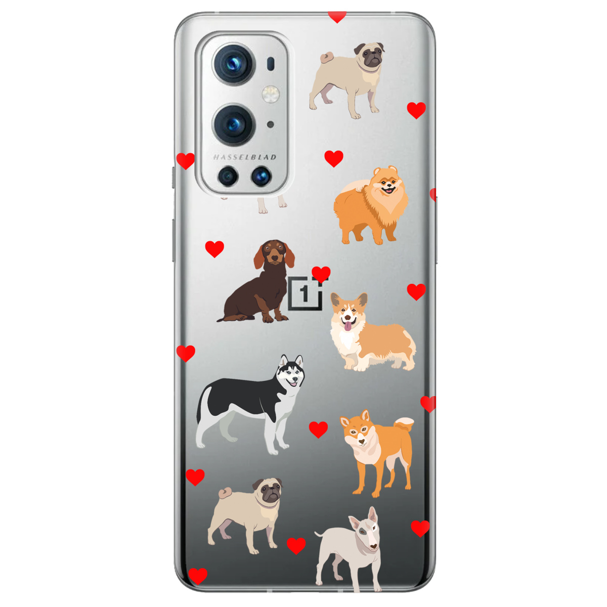 Чохол для OnePlus 9 Pro Любов у кожному гав - фото 1 - Чохли для телефонів