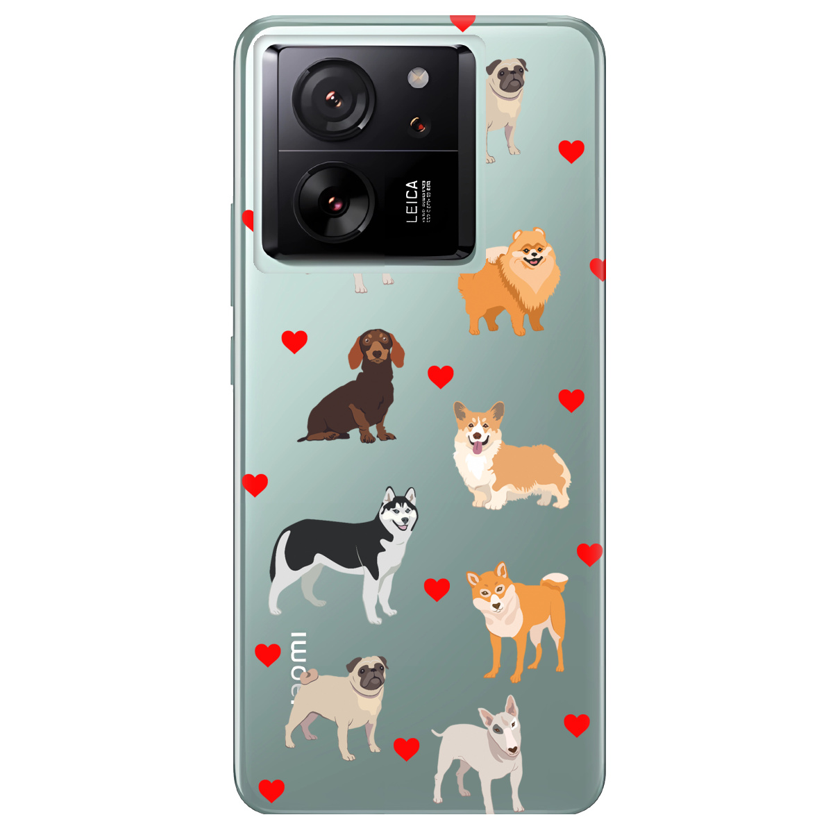 Чехол для Xiaomi 13T Pro Любов у кожному гав - фото 1 - Чехлы для телефонов