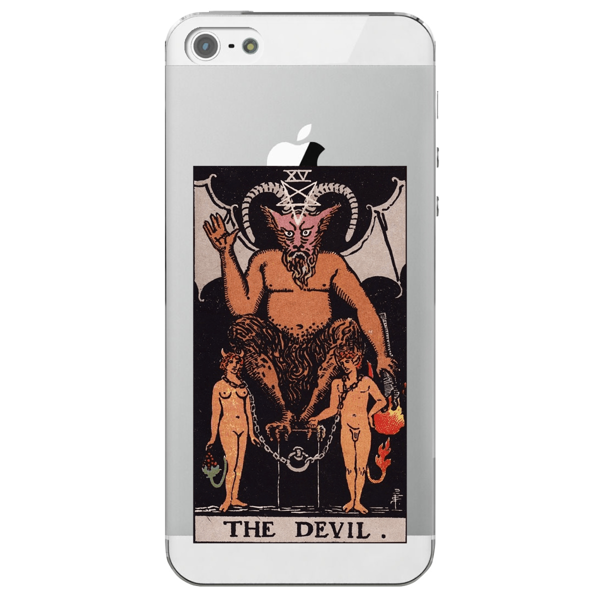 Чохол для Apple iPhone 5/5S The Devil - фото 1 - Чохли для телефонів