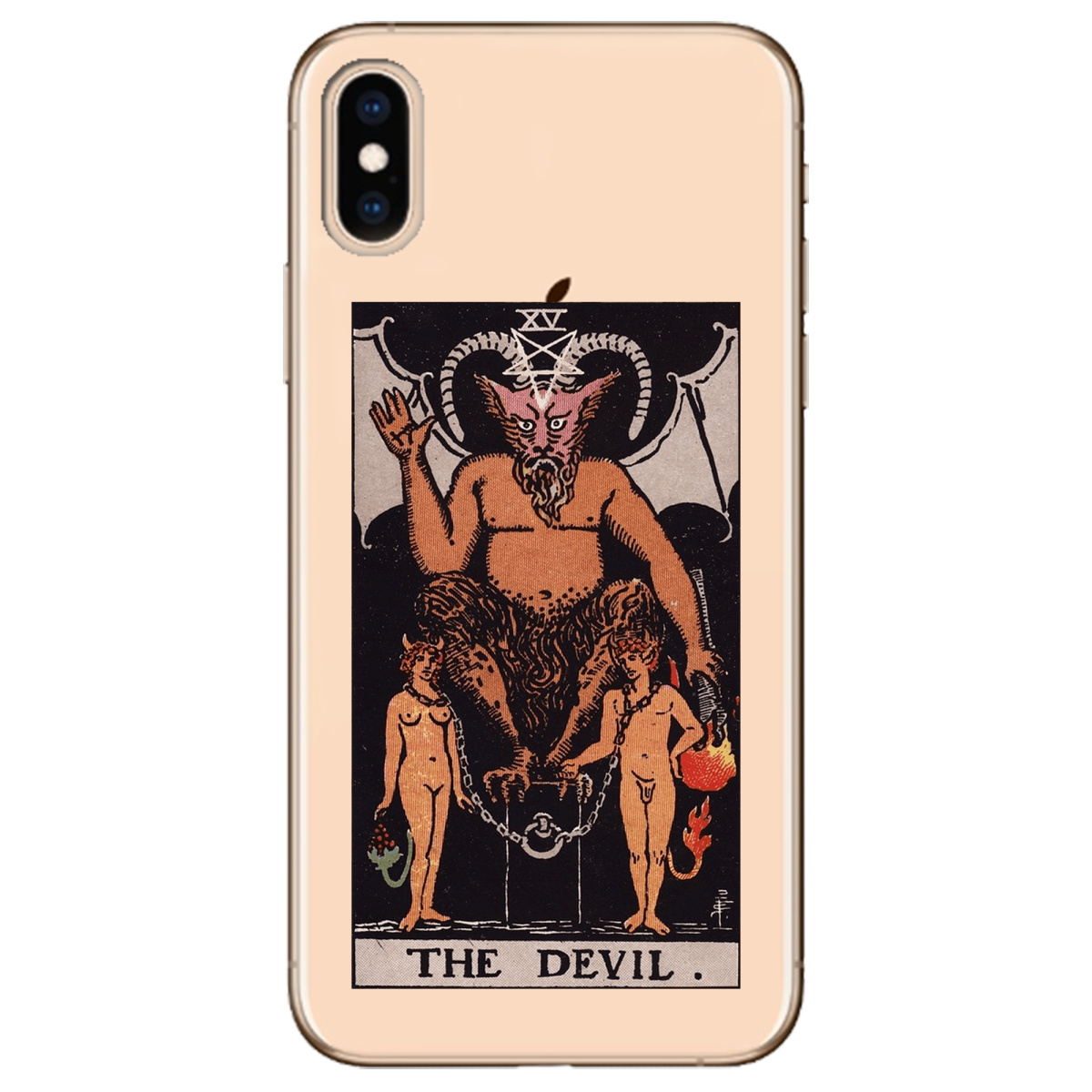 Чехол для Apple iPhone XS The Devil - фото 1 - Чехлы для телефонов