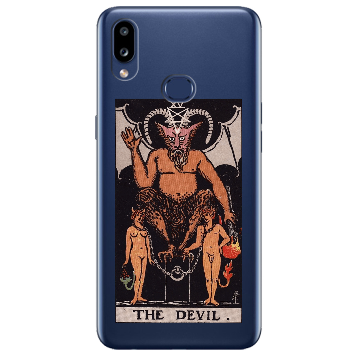 Чохол для Samsung Galaxy A10s The Devil - фото 1 Чохол для Samsung Galaxy A10s The Devil - фото 1 - Чохли для телефонів