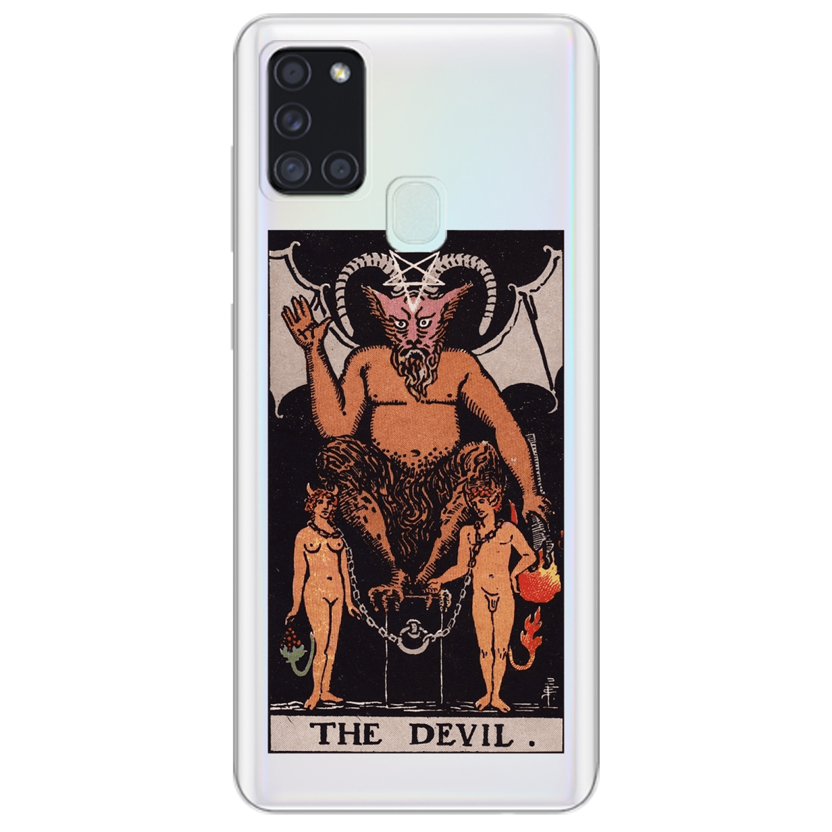 Чохол для Samsung Galaxy A21s The Devil - фото 1 - Чохли для телефонів