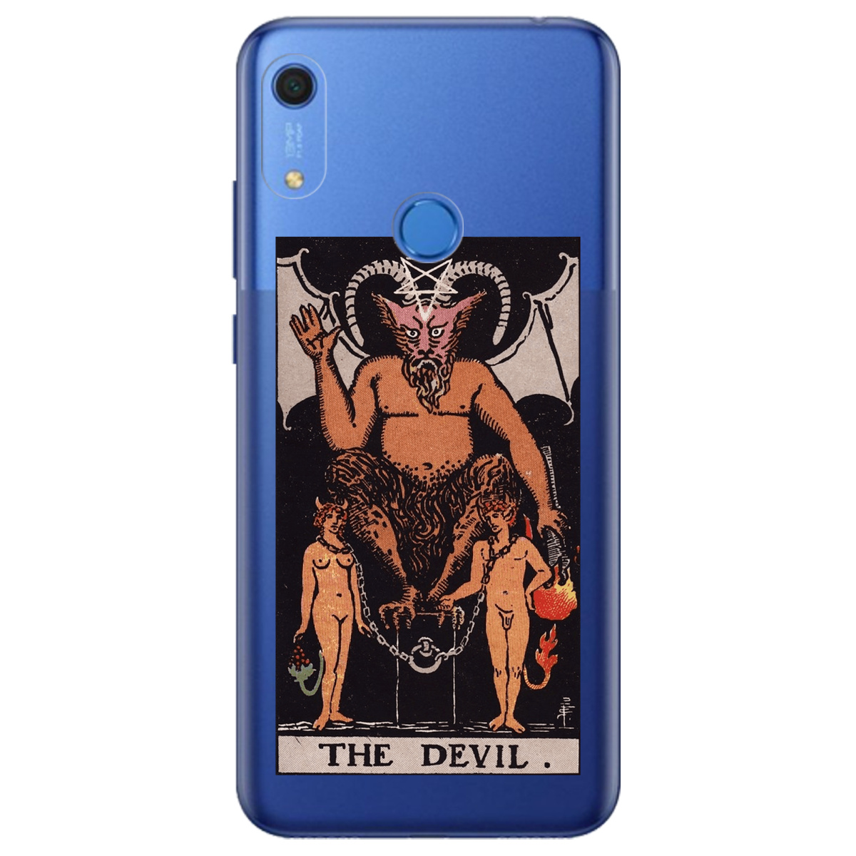 Чехол для Huawei Y6s The Devil - фото 1 - Чехлы для телефонов