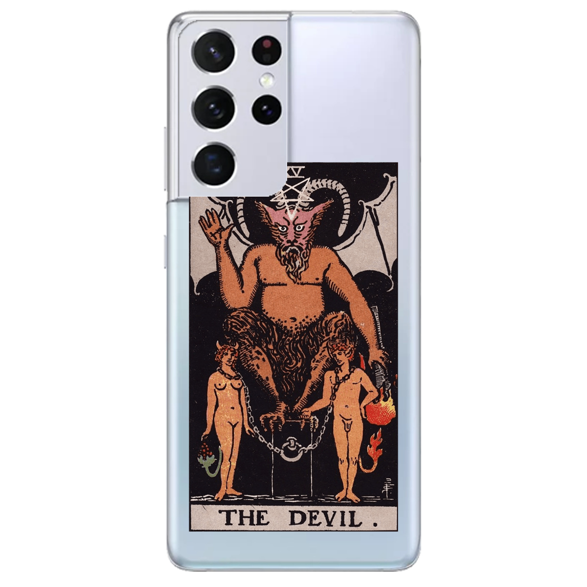 Чехол для Samsung Galaxy S21 Ultra The Devil - фото 1 - Чехлы для телефонов