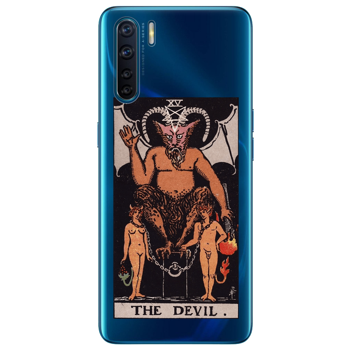 Чохол для Oppo Reno 3 The Devil - фото 1 - Чохли для телефонів