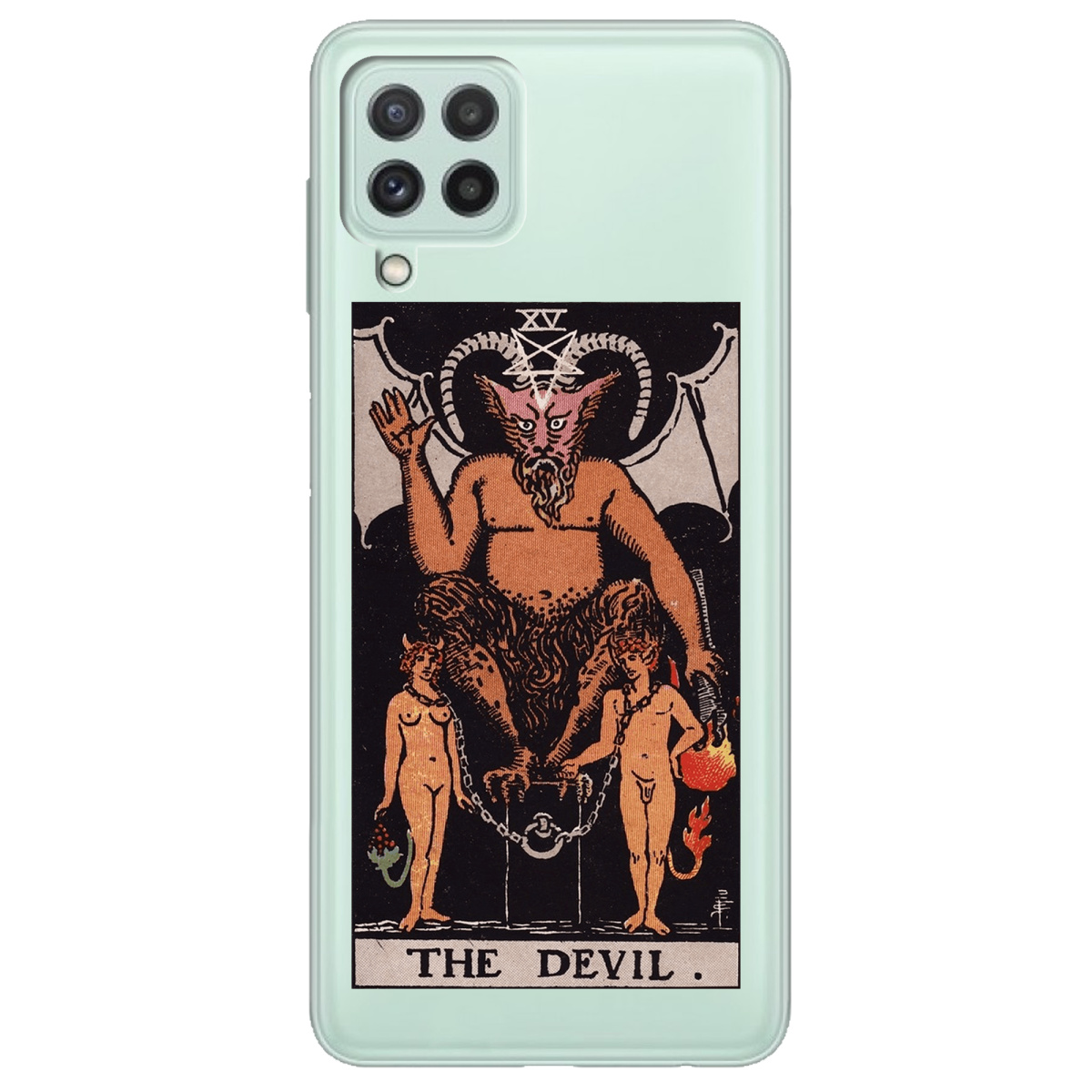 Чохол для Samsung Galaxy M22 The Devil - фото 1 - Чохли для телефонів