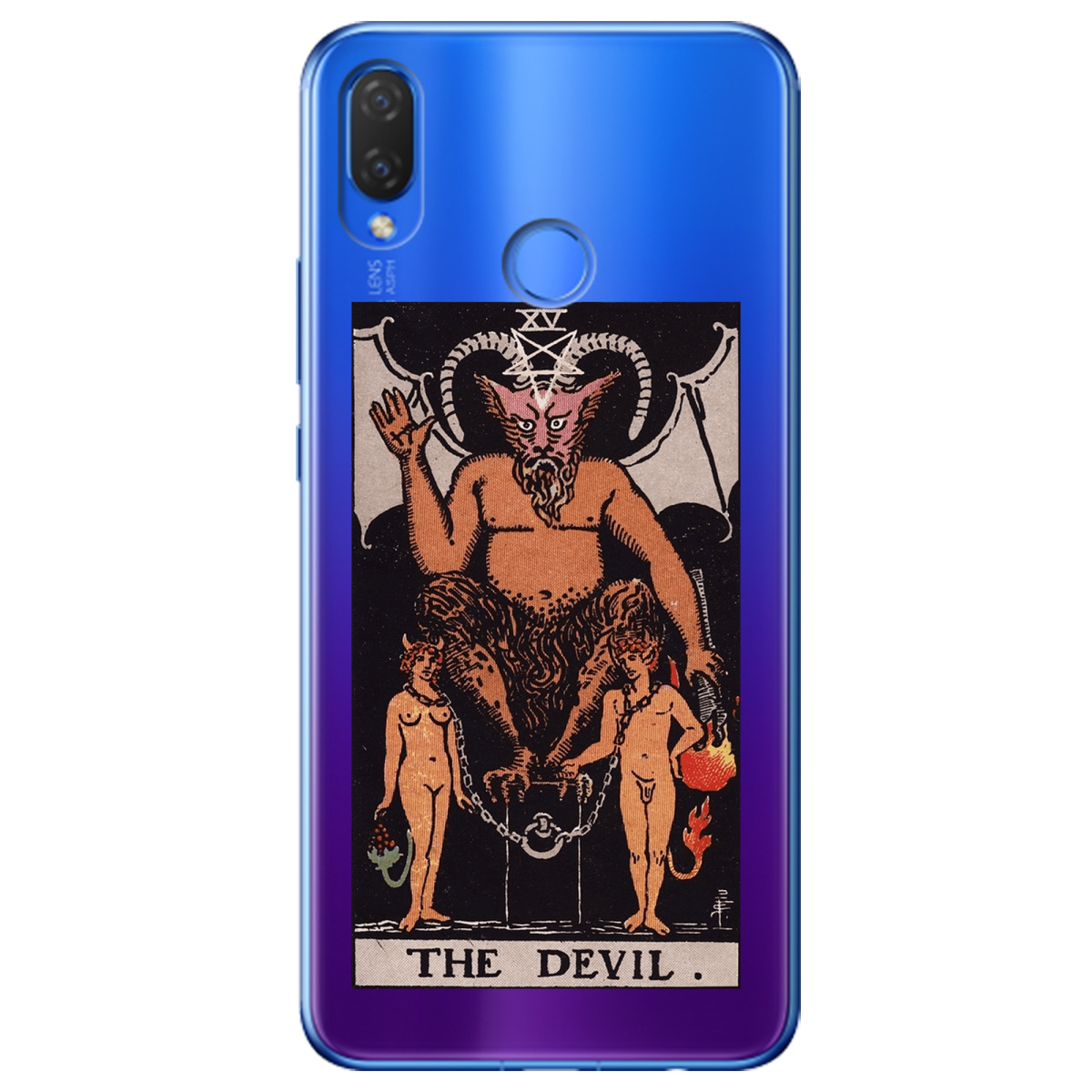 Чохол для Huawei P Smart Plus The Devil - фото 1 - Чохли для телефонів