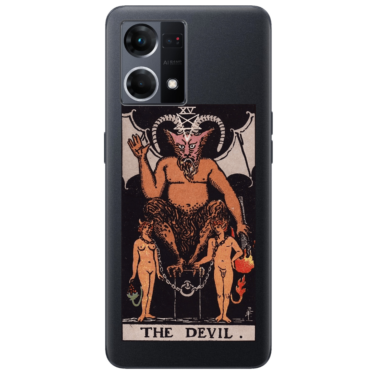 Чехол для Oppo Reno  7 4G The Devil - фото 1 Чехол для Oppo Reno  7 4G The Devil - фото 1 - Чехлы для телефонов