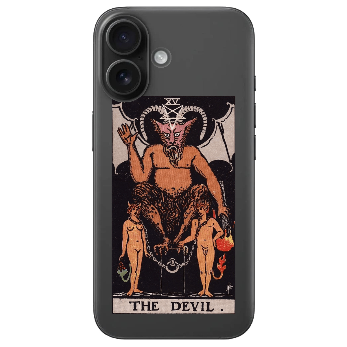 Чехол для Apple iPhone 16 Plus The Devil - фото 1 Чехол для Apple iPhone 16 Plus The Devil - фото 1 - Чехлы для телефонов
