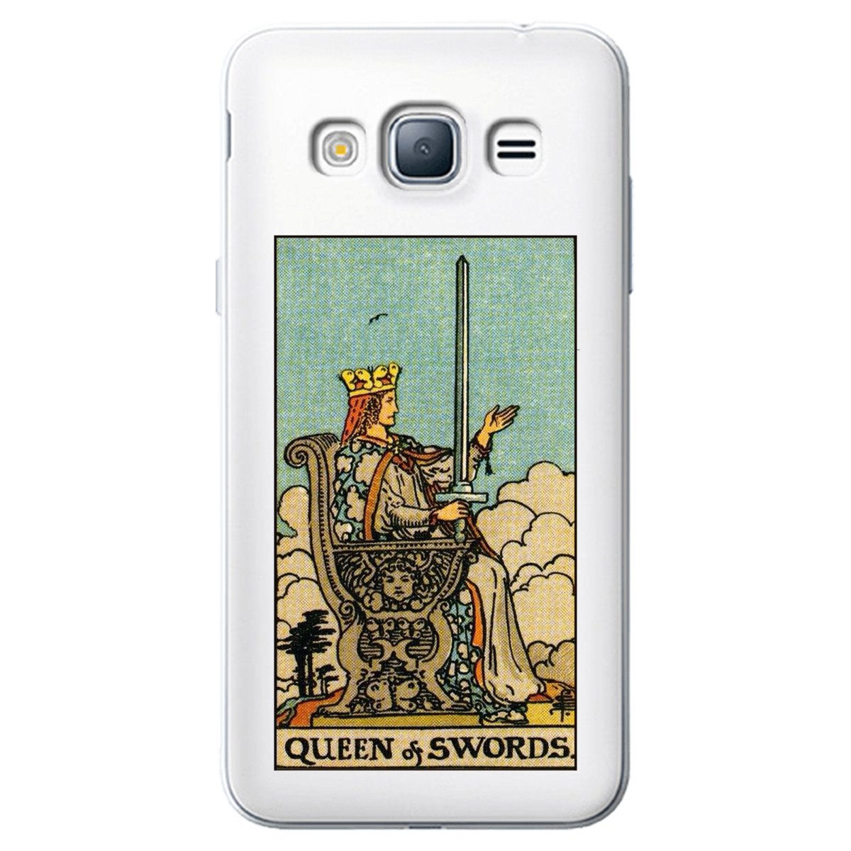 Чохол для Samsung Galaxy J3 2016 Queen of Swords - фото 1 Чохол для Samsung Galaxy J3 2016 Queen of Swords - фото 1 - Чохли для телефонів