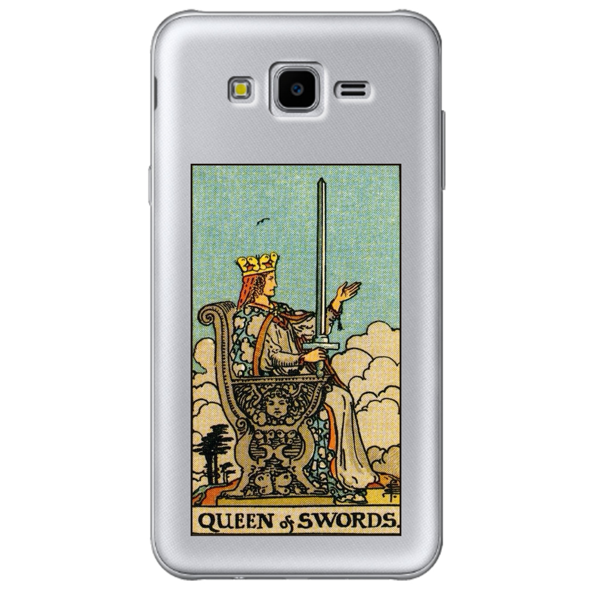 Чехол для Samsung Galaxy J7 Neo J701F / DS Queen of Swords - фото 1 - Чехлы для телефонов