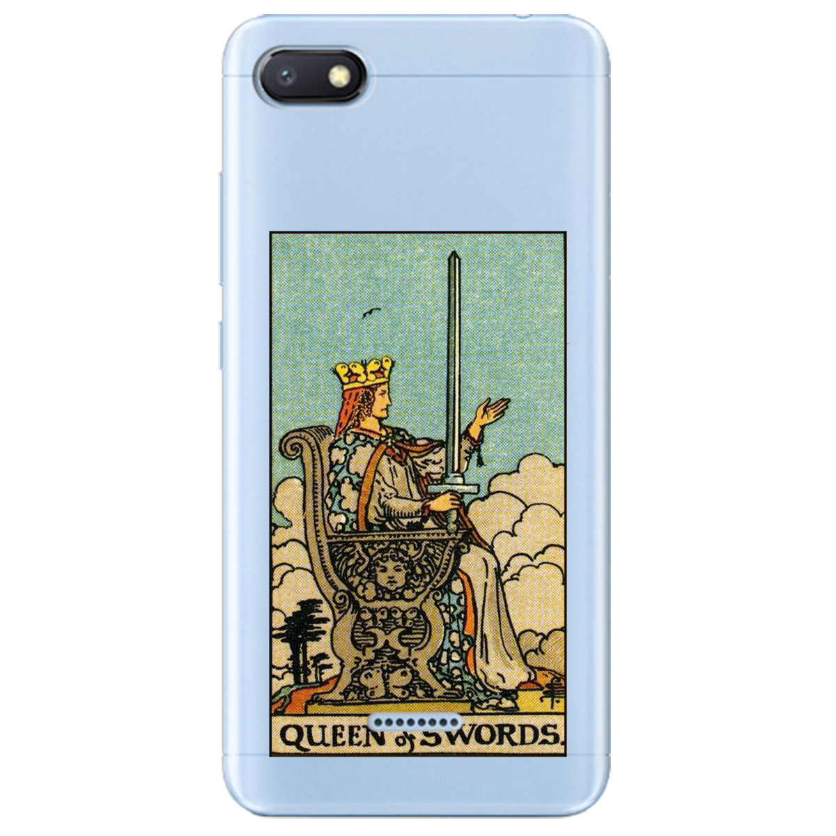 Чохол для Xiaomi Redmi 6A Queen of Swords - фото 1 - Чохли для телефонів