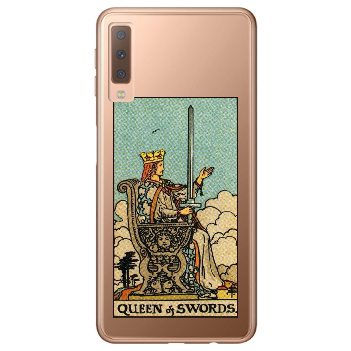 Чохол для Samsung Galaxy A7 2018 Queen of Swords - фото 1 - Чохли для телефонів
