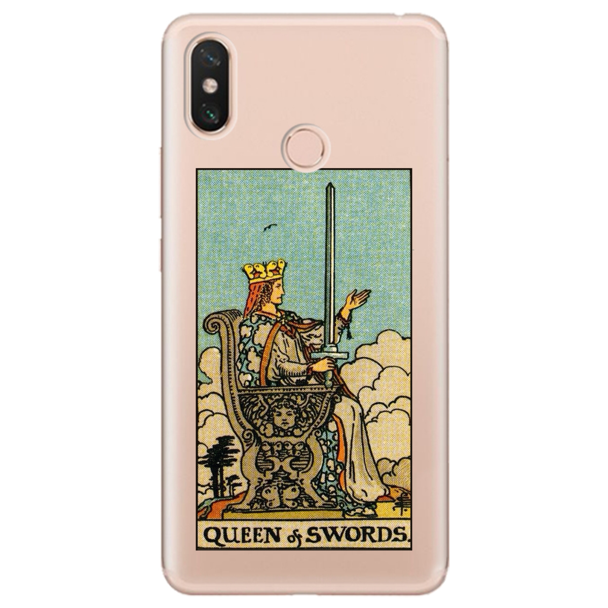 Чехол для Xiaomi Mi Max 3 Queen of Swords - фото 1 Чехол для Xiaomi Mi Max 3 Queen of Swords - фото 1 - Чехлы для телефонов