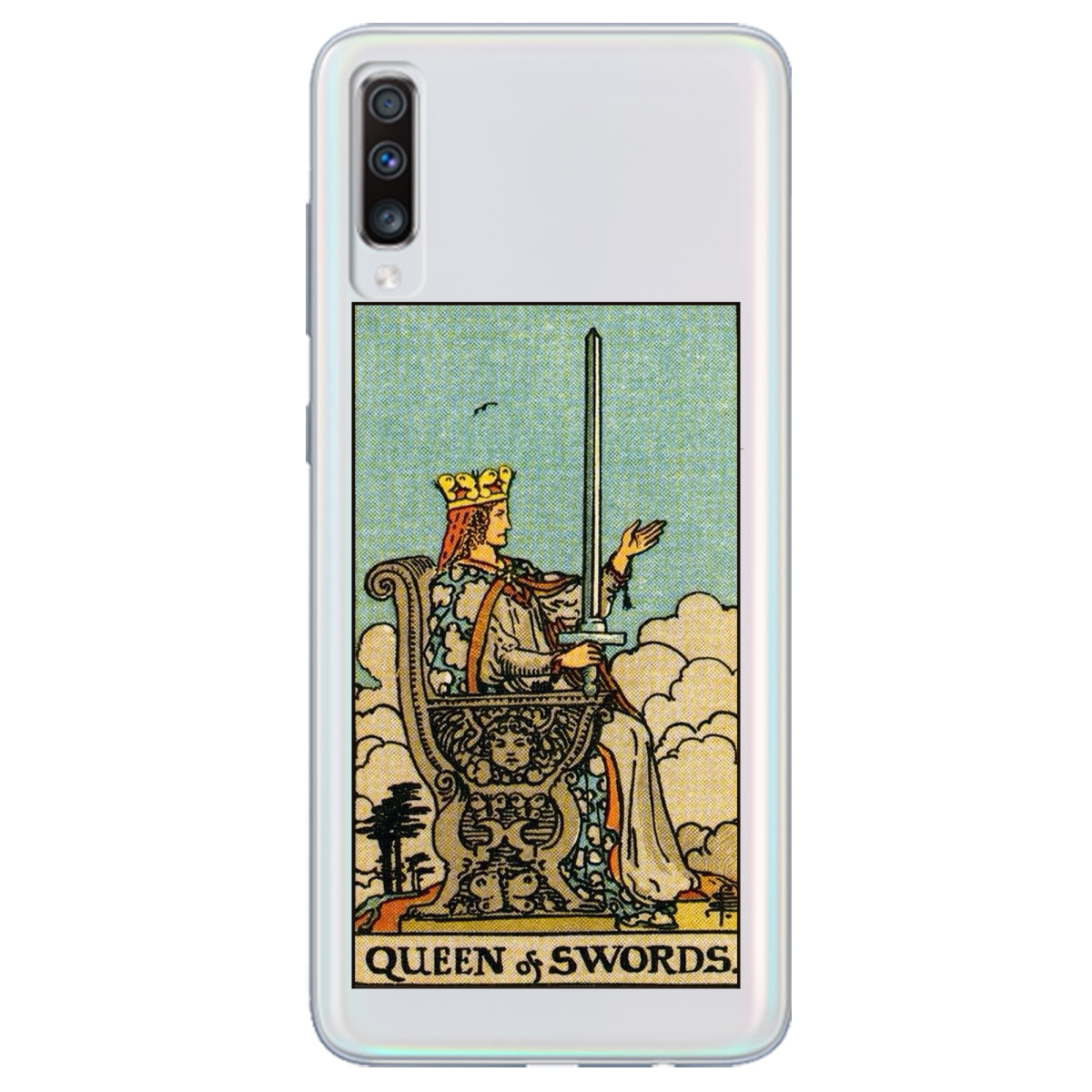 Чохол для Samsung Galaxy A70 Queen of Swords - фото 1 - Чохли для телефонів