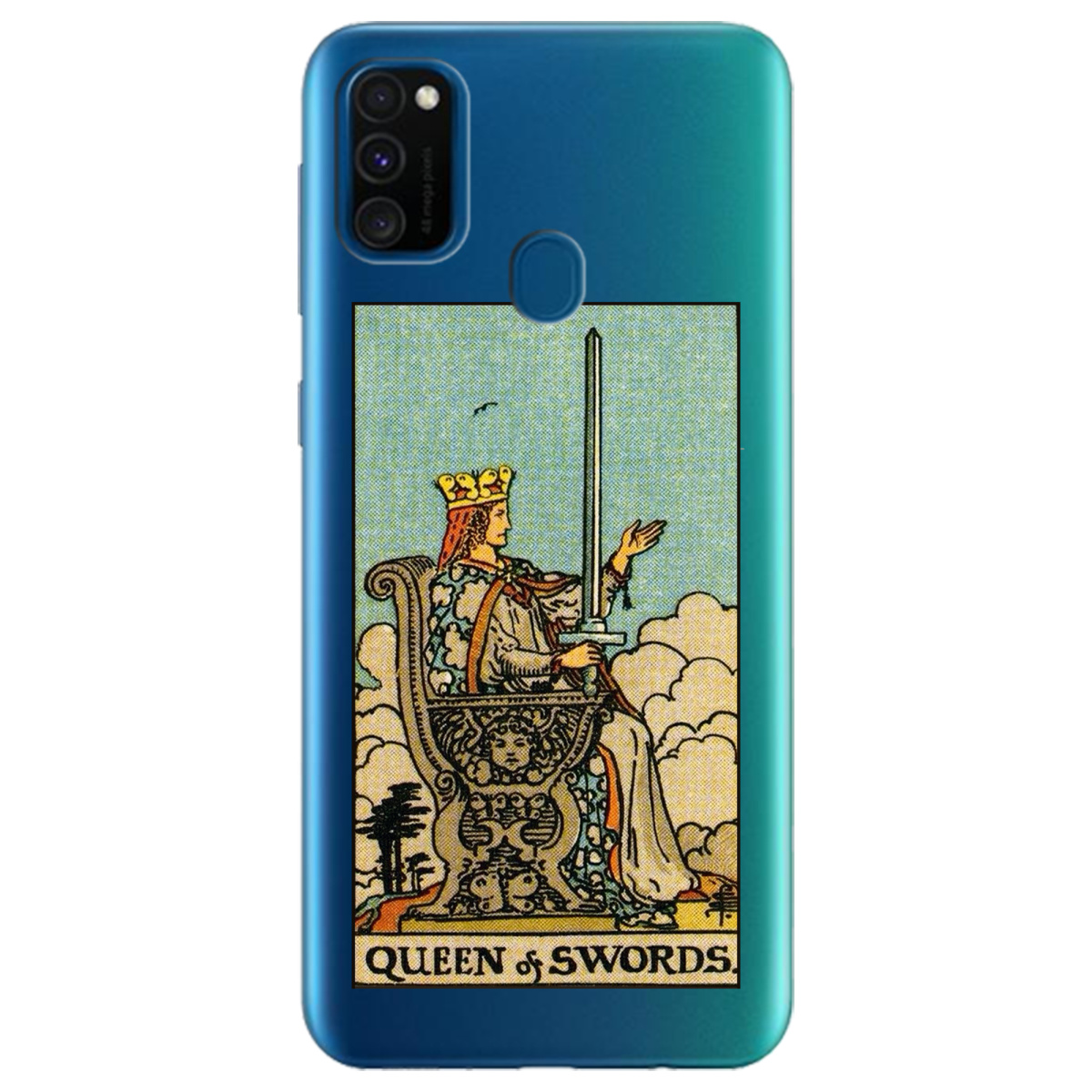 Чехол для Samsung Galaxy M30s Queen of Swords - фото 1 Чехол для Samsung Galaxy M30s Queen of Swords - фото 1 - Чехлы для телефонов