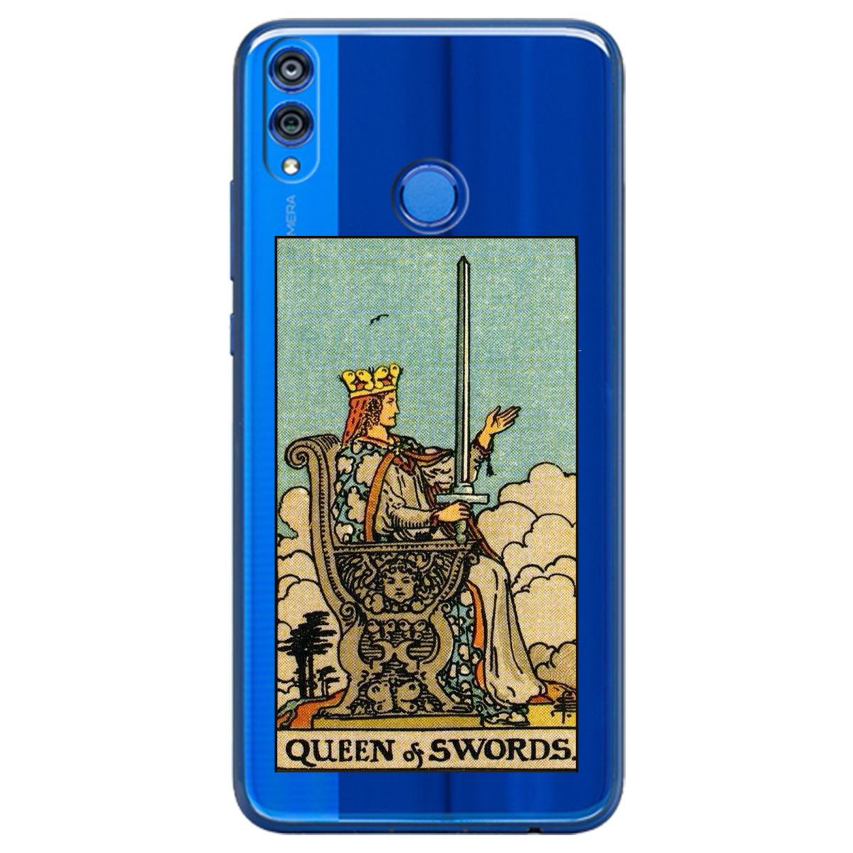 Чохол для Huawei Honor 8x Queen of Swords - фото 1 Чохол для Huawei Honor 8x Queen of Swords - фото 1 - Чохли для телефонів