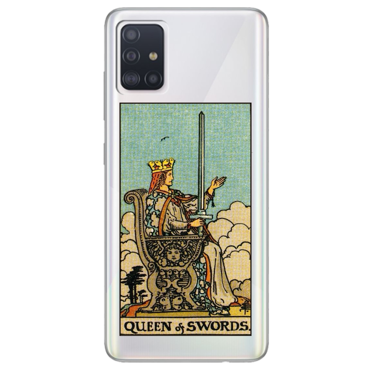 Чохол для Samsung Galaxy A71 Queen of Swords - фото 1 - Чохли для телефонів