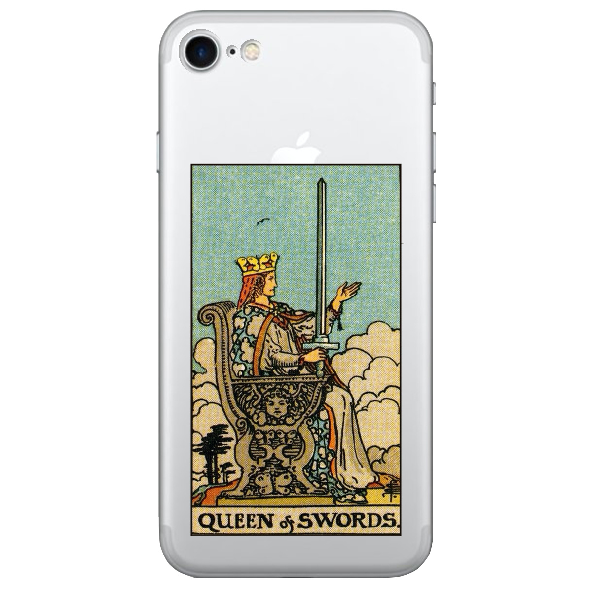 Чехол для Apple iPhone SE 2020 Queen of Swords - фото 1 - Чехлы для телефонов