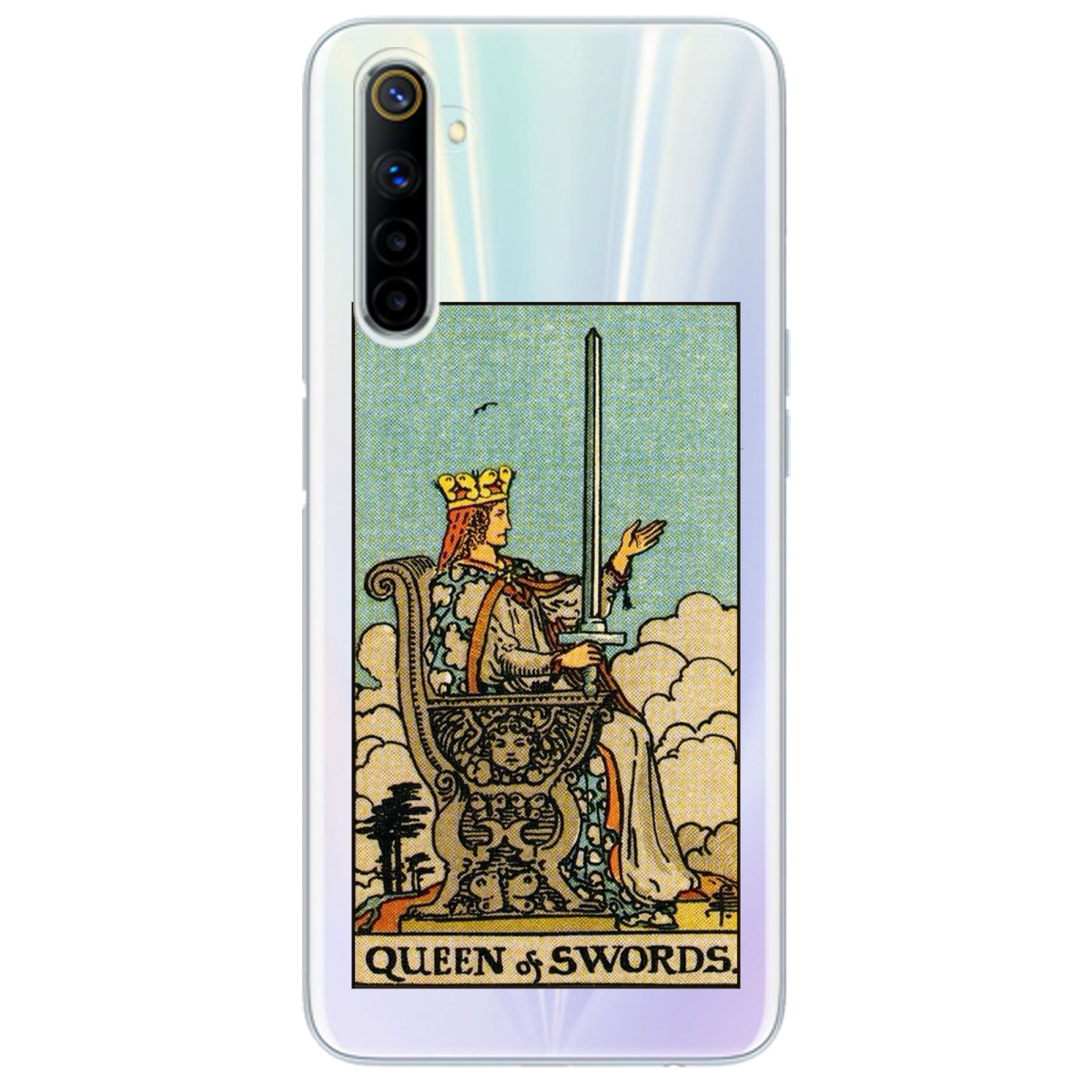 Чохол для Realme 6 Queen of Swords - фото 1 - Чохли для телефонів